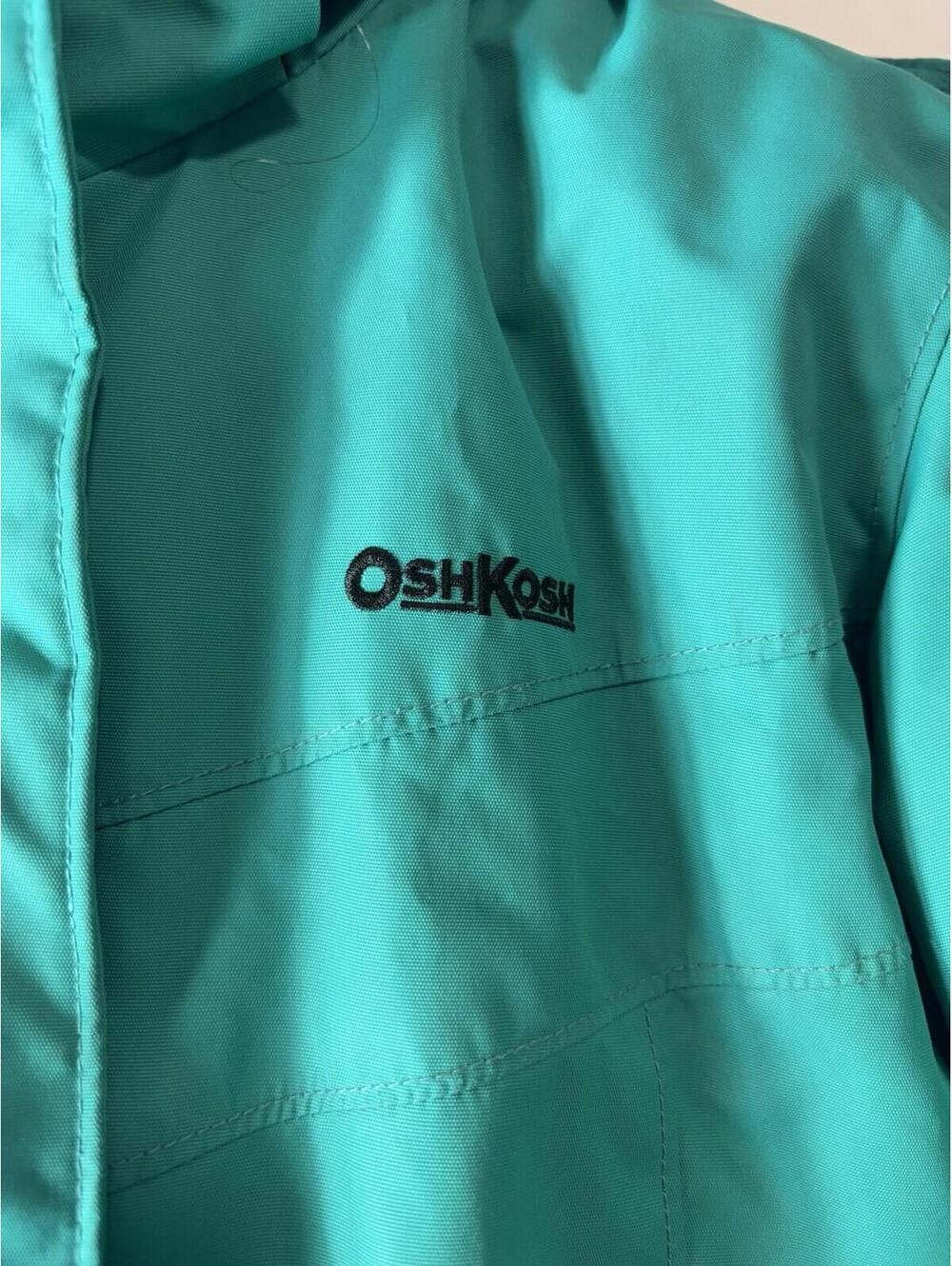 OshKosh B’gosh boys Winter Jacket Teal Size 8 - Picture 2 of 12